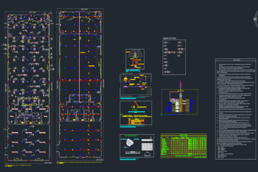 Auditorium Electrical Layout Plan