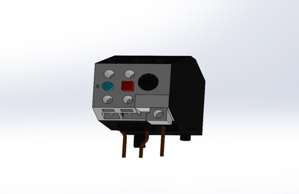 Solidworks Thermal Relay Cad Model