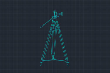Tripod With Camera Dwg Download