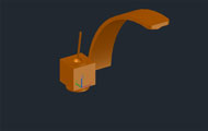 Faucet 3D Dwg Download