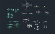Aircraft Cad Blocks