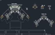 Airport And Airport Control Tower Dwg
