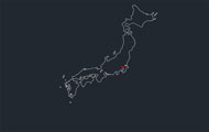 Japan Map Dwg