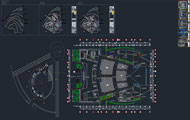 Cultural Center Full Dwg Project