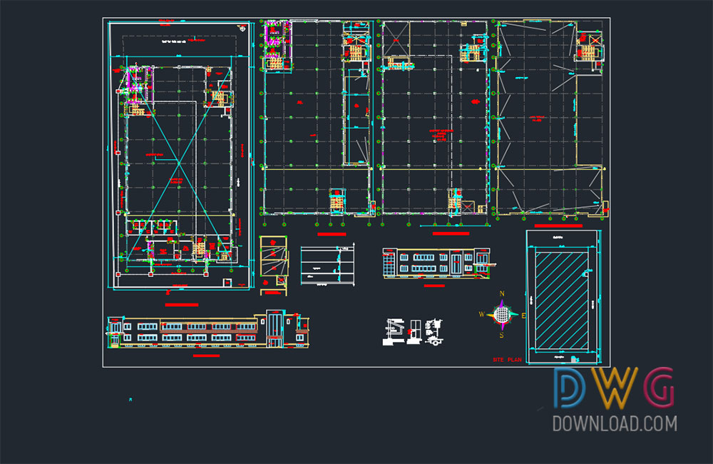 architectural detail dwg, factory dwg projects about  categories of architecture 