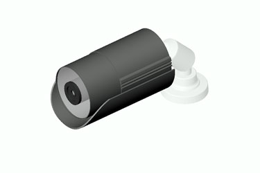 Camera Bullet Revit 3D Model