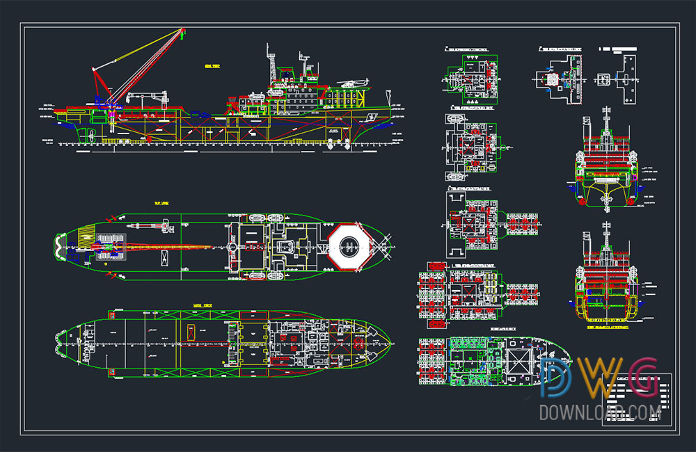 boat cad blocks, motorboat dwg, ship detail dwg, ship dwg about  categories of boat-ship 