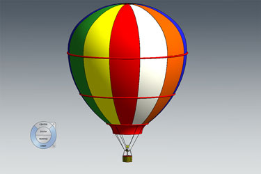 Hot Air Ballon Revit 3D Model