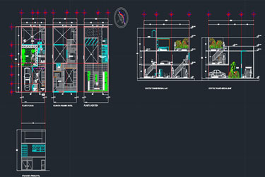 American House Autocad Project