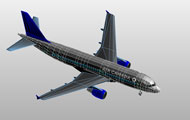 Airbus A 320  Revit 3D Model