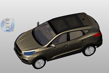 Hyundai İx35 Suv 3D Model