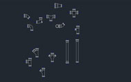 Sanitary Pipe Fitting Cad Blocks Dwg