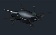 3D Drone Dwg Autocad