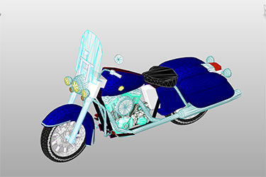 Harley Davidson 3D Revit Model