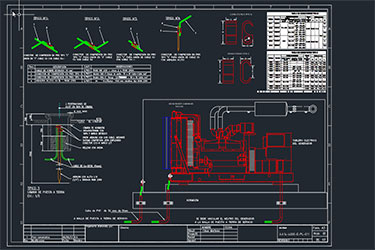 Generator Grounding Project And Calculation Dwg File