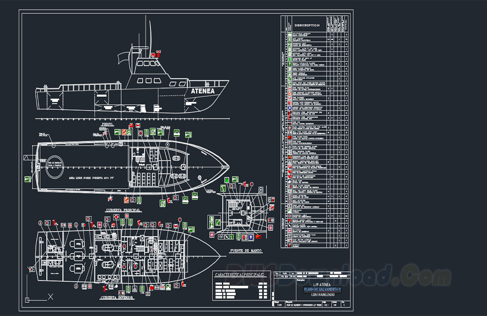 ship detail dwg, ship dwg about  categories of boat-ship,vehicles 