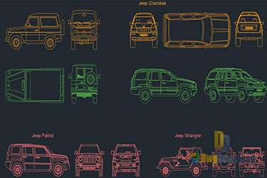 Jeep Drawings Dwg Download